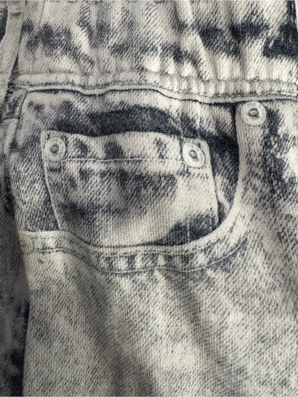 rag & bone Women's Acid-Wash Gray Relaxed Jeans - Picture 6 of 7